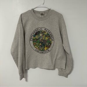 Psychedelic Research Volunteer Crewneck